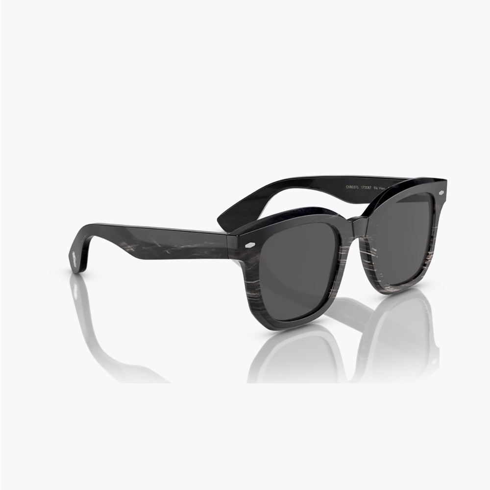Brunello Cucinelli Black Sunglasses filu buffalo horn - Picture 3 of 9